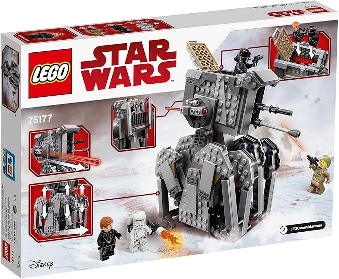 LEGO Star Wars Episode VIII First Order Heavy Scout Walker 75177 Building Kit,108 months to 168 months (554 Piece)