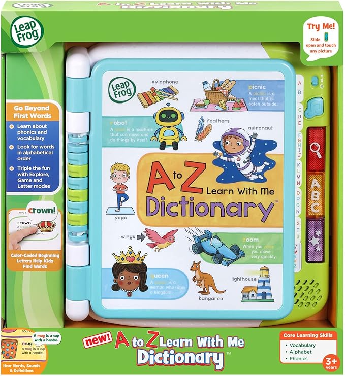 LeapFrog A to Z Learn with Me Dictionary