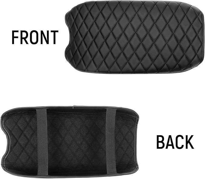 Bercicci Center Console Armrest Cover Compatible with Honda 2023-2025 2026 Accord (Include Hybrid) Accessories Leather Material Center Console Liner Protection