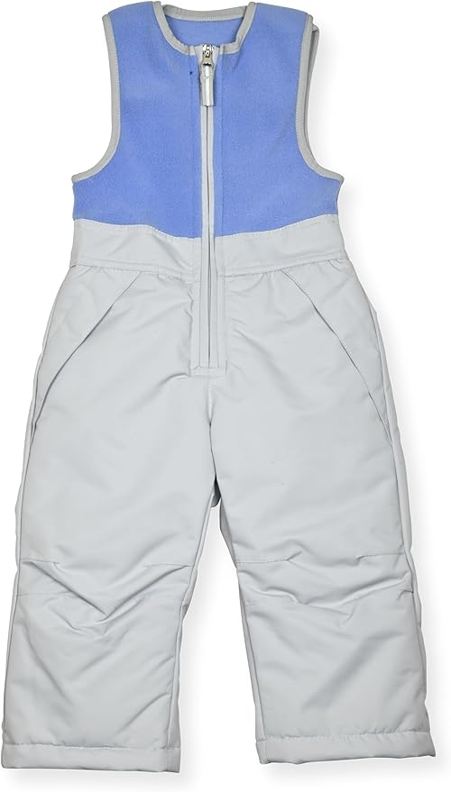 Arctic Quest Little Girls Bib Snow Pants and Ski Jacket Water-Resistant Snowsuit For Kids Winter Jacket For Girls