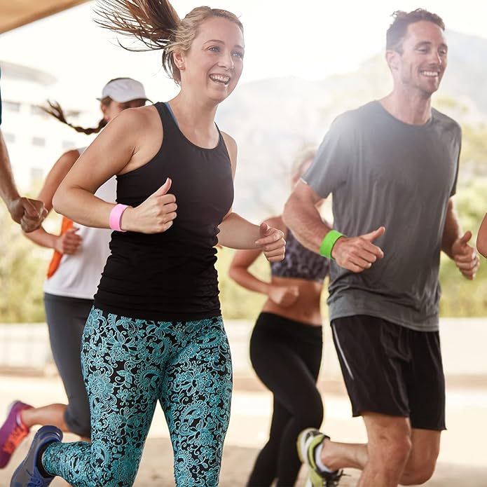 CHENGU 36 Pieces Silicone Slap Bracelets Multicolor Slap Wrist Soft and Safe Slap Bands Wrap Slap Wristband for School Party Favors DIY Painting Wristband Craft Project, 8.46 x 1 Inch