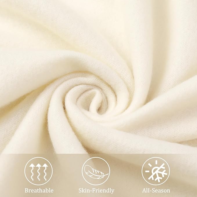 Kinlop Fleece Blanket Bulk 60 x 50 Inch Soft Lightweight Fleece Cozy Blanket Warm Throw Plush Pet Throw for Bed Couch Sofa Home Office Wedding Gifts Travel Camping(Beige Tones,40 Packs)