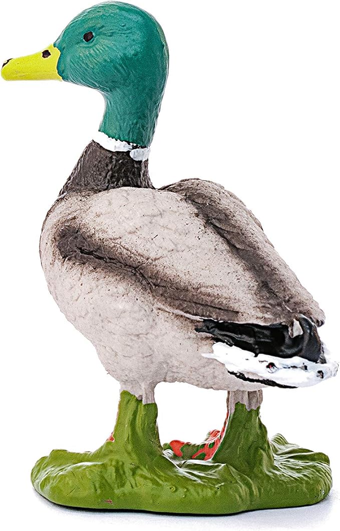 Schleich Farm World Duck Toy Figurine - Highly Detailed and Durable Farm Animal Toy, Fun and Educational Play for Boys and Girls, Gift for Kids Ages 3+
