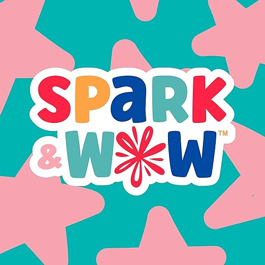 SPARK & WOW Unicorn Activity Wall Panel | Ages 18m+ | Montessori Sensory Wall Toy | 8 Activities | Busy Board | Toddler Room Décor