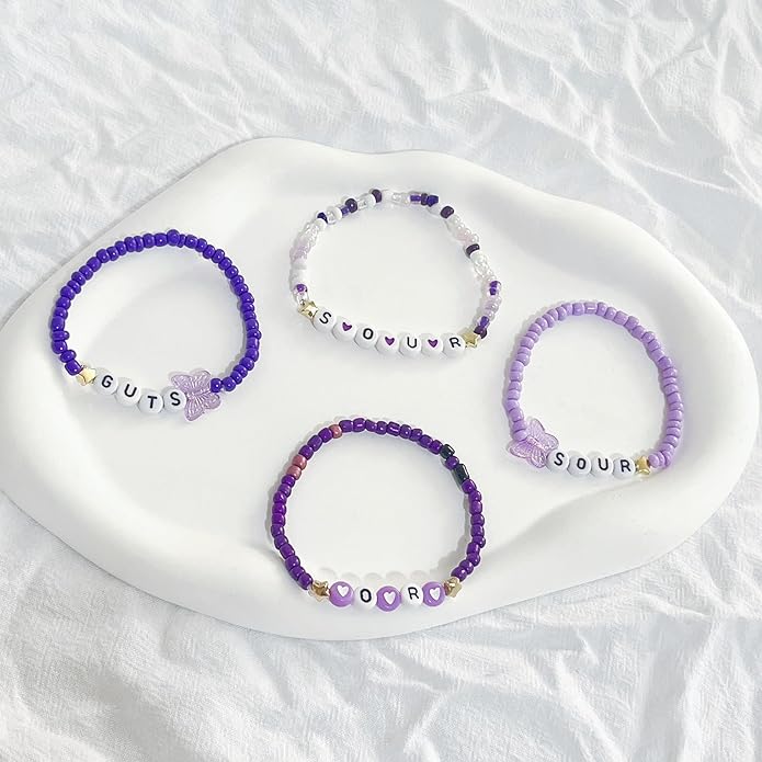 Handmade Stretch Friendship Bracelets for Teen Girls Singer Inspired Merch Outfits Decoration Girls Birthday Gifts Clay Beaded Friendship Bracelets Bulk for Music Fans