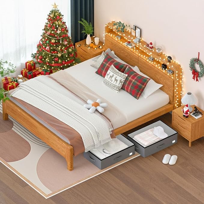 Under Bed Storage with Wheels, No Assemble Required 10 inches height Under Bed Storage bins,Large capacity Rolling Underbed Shoe Storage containers,dorm underbed storage drawers