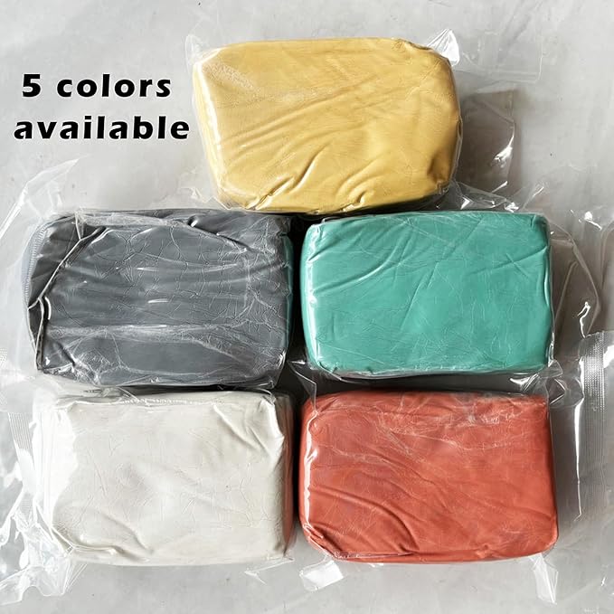 ReArt Stone Air-Dry Clay Modelling, 2.2 pounds Ideal for Beginners and Advanced Sculptors All-Purpose Modeling Clay (Yellow)