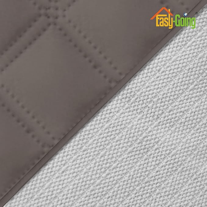 Easy-Going Sofa Slipcover Waterproof Couch Cover for 3 Cushion Couch Sofa Cover Furniture Protector Cover Pets Covers Washable Non-Slip Fabric Pets Kids Children Dog Cat (Sofa, Taupe)