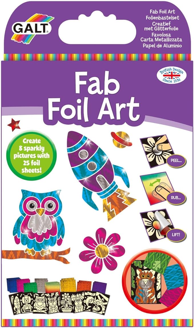 Galt Toys, Fab Foil Art, 18 x 12.5 cm