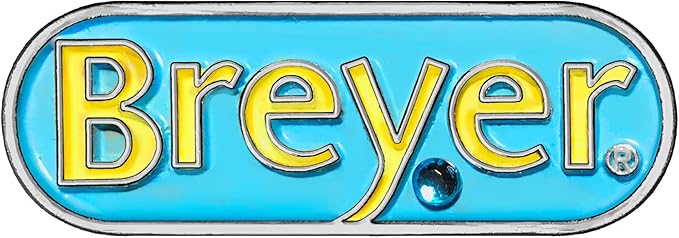 Breyer Horses Paint and Wear Enamel Pins Craft Set | Pins, Paints, Glitter & Rhinestones | Includes 12 Enamel Pins | Model #4240