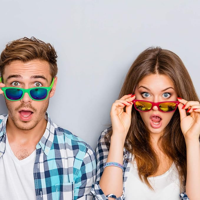 BBTO 30 Pieces Magical Unicorn Silicone Wristbands Unicorn Parties Bracelets Vibrant Unicorn Wristbands for Magic Unicorn Themed Parties