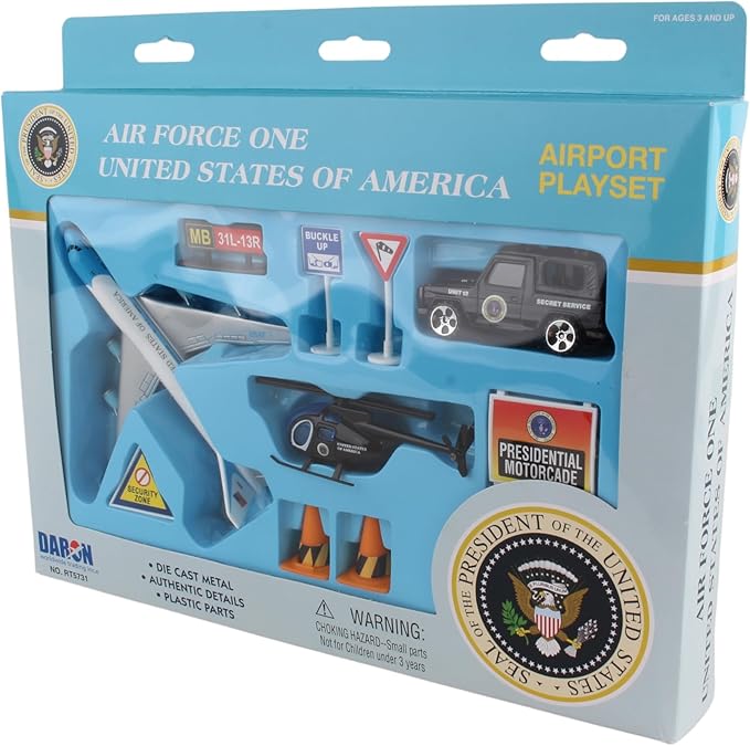 Airforce One United States of America Airport Playset