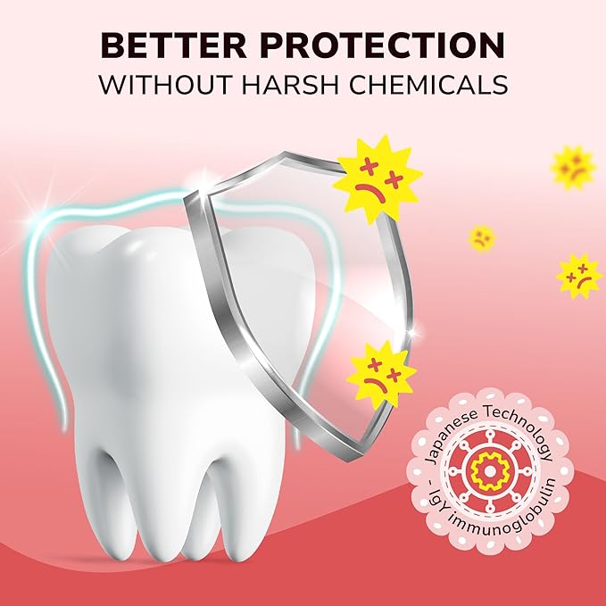 Abera Anti-Caries Kids Oral Spray, Kids Toothpaste Helper for Cavity Repair & Fresh Breath, Use for Newborn to Preschooler, Fluoride Free Toddler Toothpaste Helper, Strawberry Flavor 1.35 fl Oz