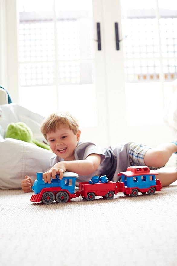 Green Toys Train - Blue
