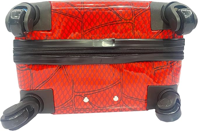 Fast Forward 20 Inches Spiderman Suitcase For Kids - Hard Sided Tween Spinner Travel Trolley Kids Suitcase For Boys With Wheels