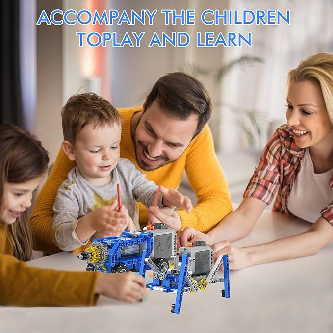 330Pcs Building Kit, 12 in 1 STEM Toys with Electric Power Motor for Kids, DIY Erector Set for Boys Girls, Technic Building Suit Creative Play Great Gift for Kids Age 6+