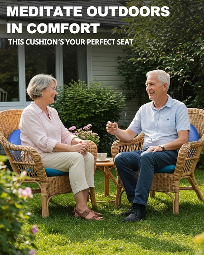 Trideer Wobble Cushion Core Balance Disc, Flexible Seating for Classroom Elementary, Wiggle Seat for Sensory Kids, Balance Pad with Inflation Pump