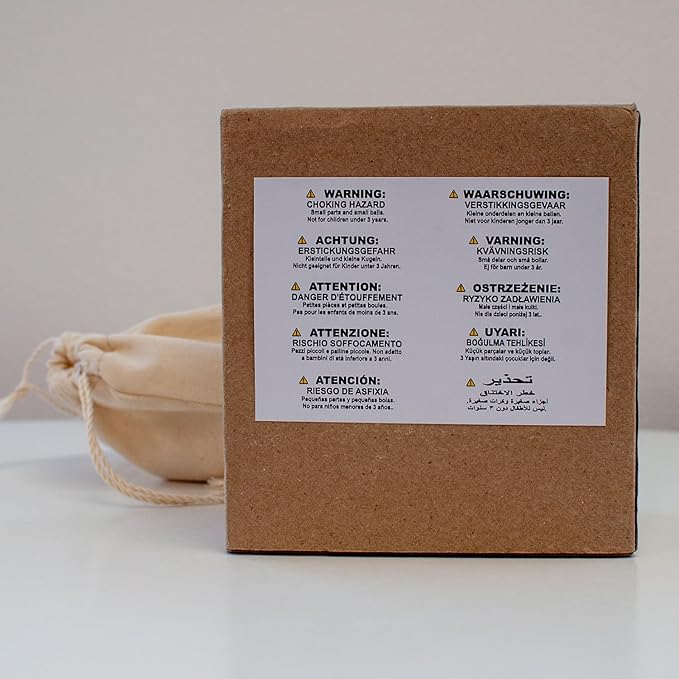 Ulanik Wonderful Bag Toddler Montessori Toys for 3 Year Old + Unfinished Wooden Figurines for Shape Sorting & DIY Painting Pyrography Decoupage Crafts — 20 pcs