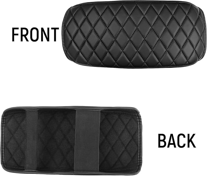 Bercicci Center Console Armrest Cover Compatible with Honda 2012-2015 Civic Sport Accessories Leather Material Center Console Liner Protection