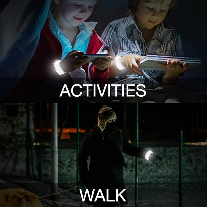 8 PCS LED Glow Bracelets, Light Up Wristbands - Halloween Glow in The Dark Party Bracelets Favors Supplies for Christmas, Concerts, Festivals, Game Prizes, Sports, Rave Accessories(White)