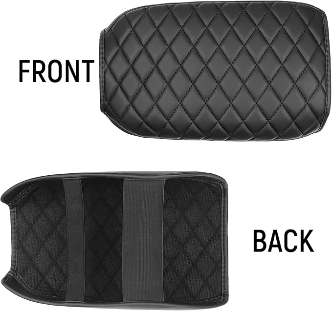 Bercicci Center Console Armrest Cover Compatible with Honda 2012-2016 CRV Accessories Leather Material Center Console Liner Protection