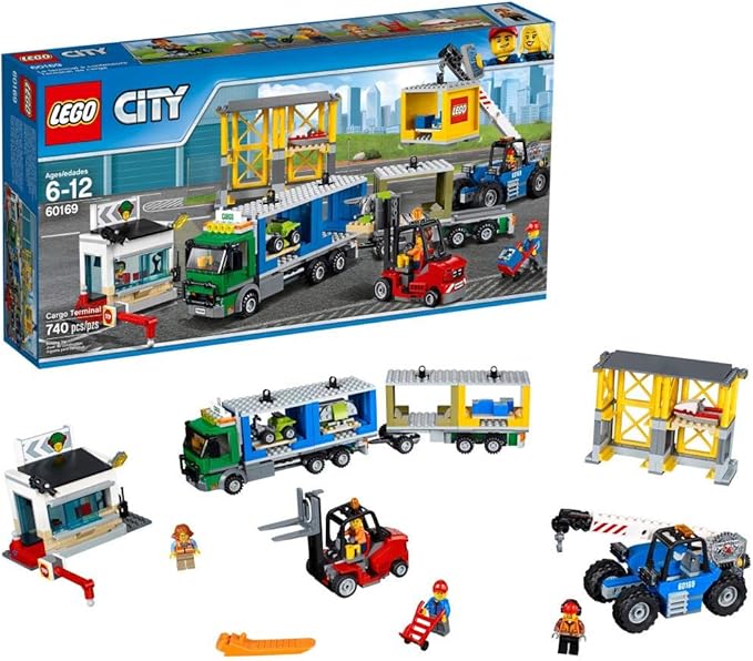 LEGO City Town Cargo Terminal 60169 Building Kit (740 Piece)
