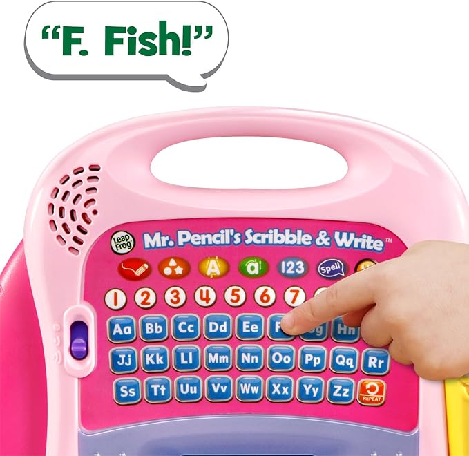 LeapFrog Mr. Pencil's Scribble and Write, Pink