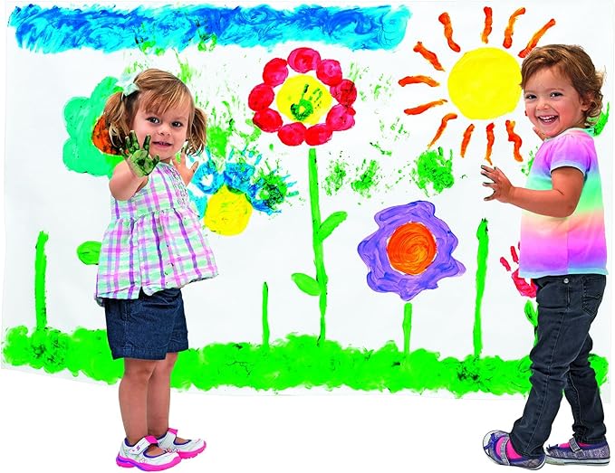 Colorations Washable Finger Paints, 16 fl oz, Brown, Non-Toxic, Creamy, Vibrant, Kids Paint, Craft, Hobby, Fun, Art Supplies, Young kids, finger painting, hand painting