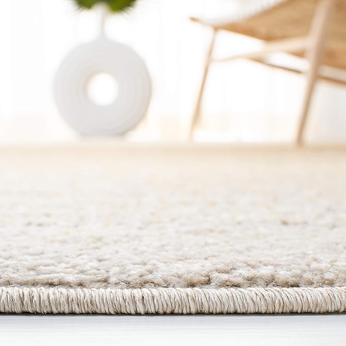 SAFAVIEH Adirondack Collection Area Rug - 6' x 9', Gold & Ivory, Modern Ombre Design, Non-Shedding & Easy Care, Ideal for High Traffic Areas in Living Room, Bedroom (ADR142D)