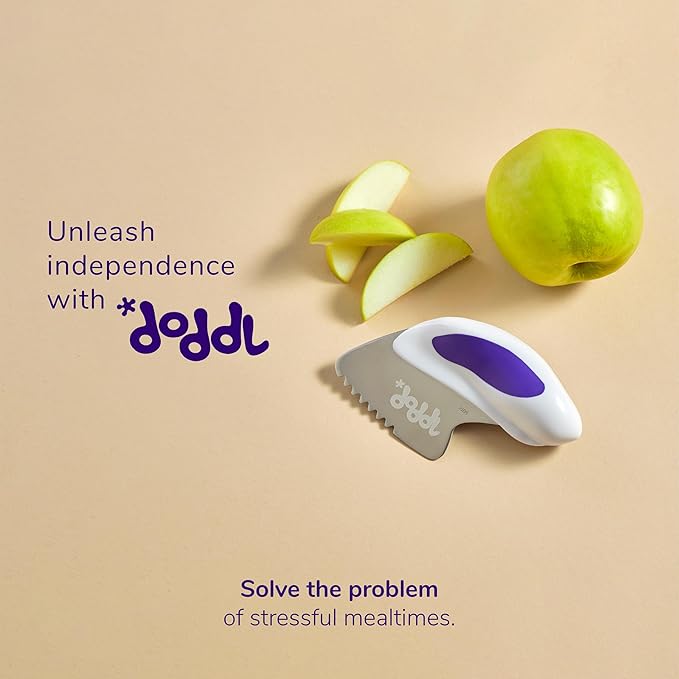 doddl 4 Sets Knife, Fork, and Spoon Set - 12 Pieces - Learn to use Toddler Silverware in Minutes, Toddler Utensils 1 year old & up, Baby Led Weaning Supplies