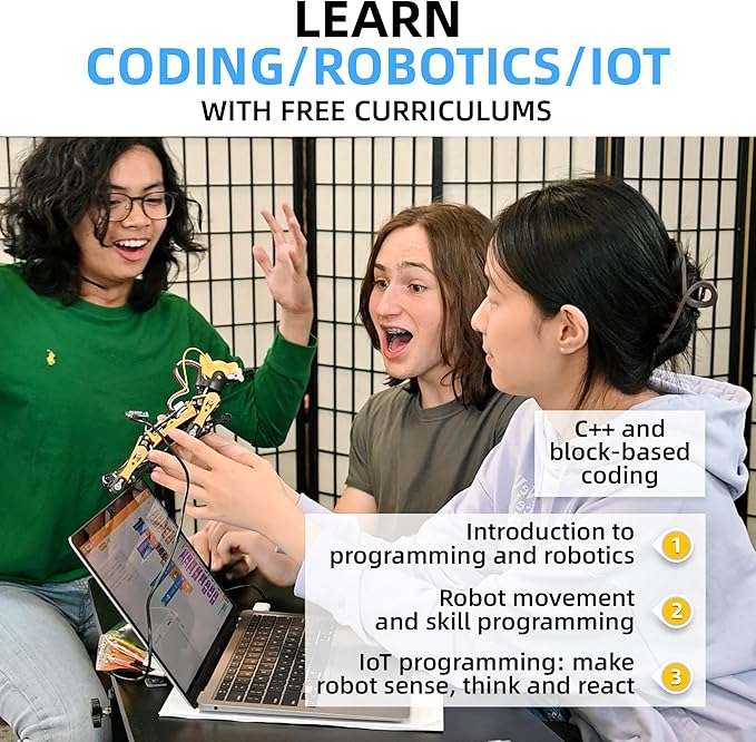 Robot Dog Bittle Robotics Kit (Pre-Assembled) | App Control Quadruped Smart Robot | Open Source Coding Robot Kit for STEM & Robotics Education for Programmer, Developers, Geeks, & Students