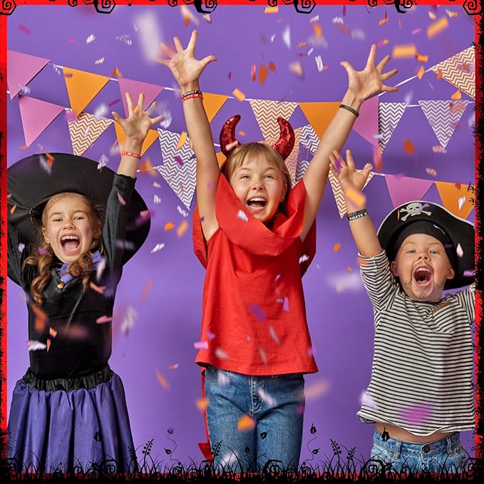 Capoda 24 Pieces Pirate Silicone Bracelets Ahoy Matey Caribbean Rubber Wristbands Skull Pirate Ship Party Favors for Girls Boys Pirate Theme Birthday Party Decorations Halloween Party Supplies