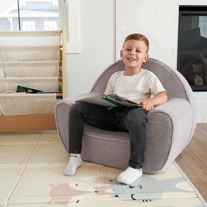 ZICOTO Comfy Kids Chair for Toddler - Portable Super Soft Chair for Gaming and Studying - Fits Nicely with Any Modern Decor