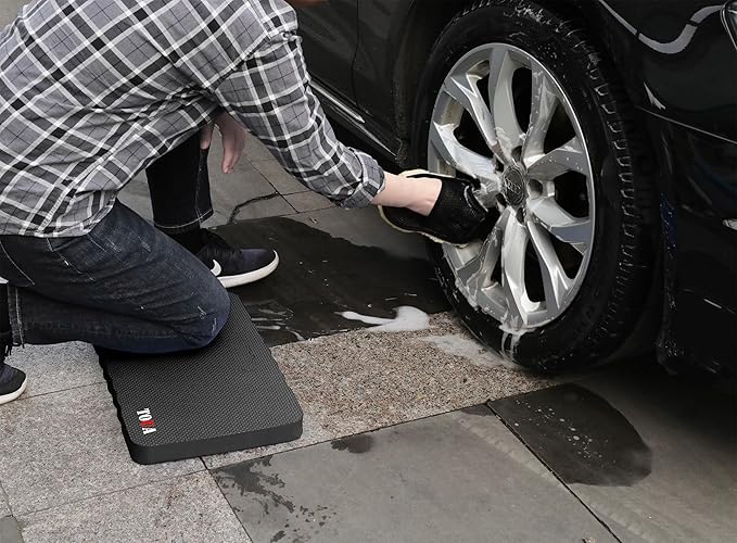 Large Kneeling Pad, High Density Foam Support Knee with Thick Kneeling Mat 17.8"x11"x1.5", Kneeler Pads for Work Gardening, Baby Bath, Yoga, Pray, Exercise, Fitness, 1 Pack