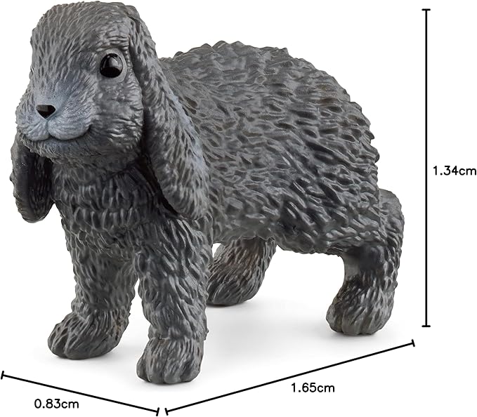Schleich Farm World, Realistic Animal Toys for Boys and Giels, Lop Eared Bunny Rabbit Toy Figurine, Ages 3+