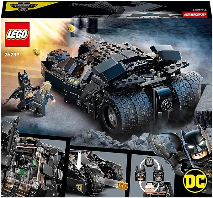 LEGO® Super Heroes DC Batman™ Batmobile™ Tumbler: Scarecrow™ Showdown 76239 Building Kit with Batman and Scarecrow Minifigures
