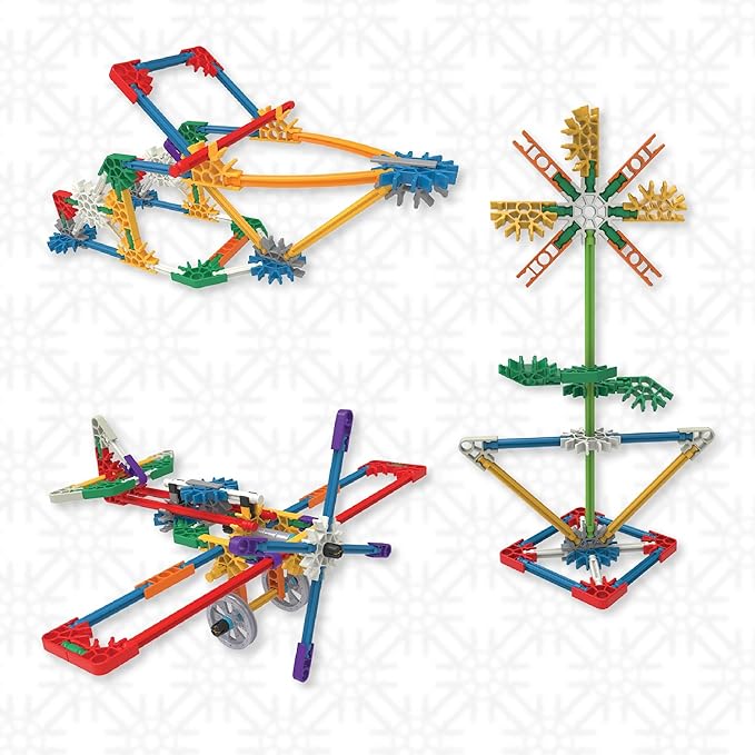 K'NEX - Click & Construct Value Building Set - 522 Pieces, STEM Building, Creative Play Set‚ Ages 7+