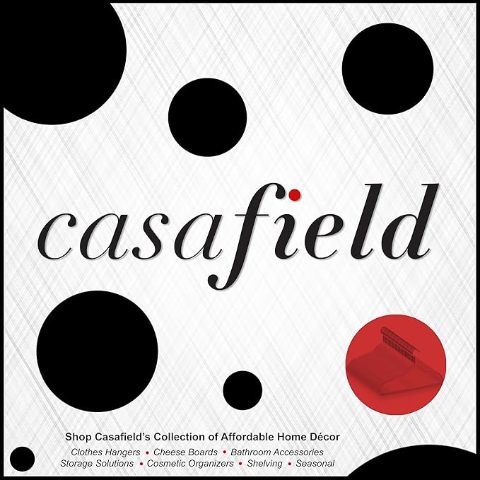 Casafield 50 Velvet Baby Hangers - 11" Size for Infant & Toddler Clothes - Light Pink