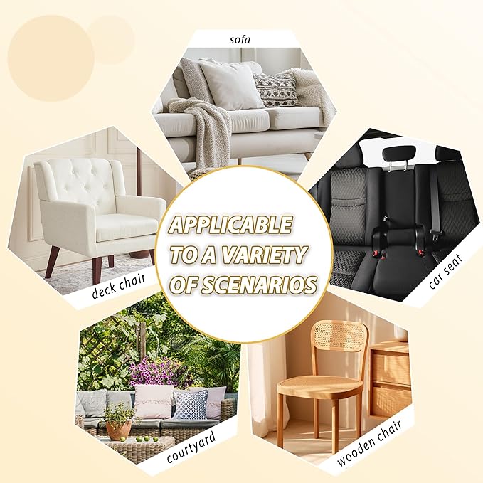 2PCS 40D 22 x 22 x 2.4in Couch Cushion Support for Sagging Seat, Large Size Arc Sofa Cushion Support, High Rebound Couch Cushion Inserts, Repair Sofa Dents to Improve Comfort, Black