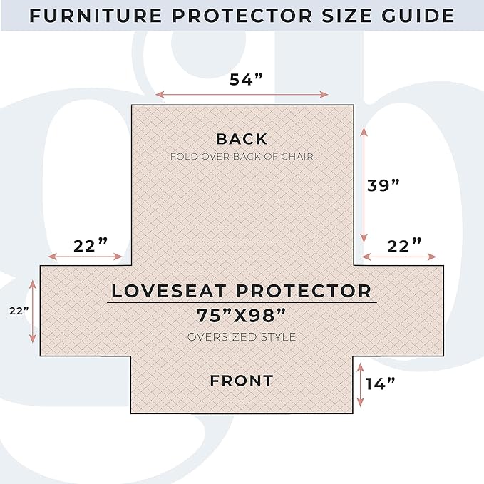 Great Bay Home Reversible Patchwork Loveseat Cover - Washable Slipcover Furniture Protector with Elastic Straps - Couch Cover for Dogs, Kids, and Pets - Box-Stitched Detail (Loveseat, Olive/Brown)