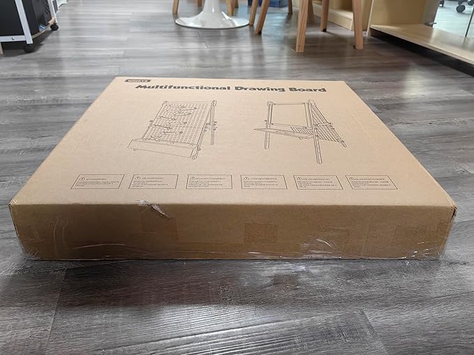 Kids Easel Wooden Marble Run for Kids, 4-in-1 Toddler Art Easel for Kids 3+ Painting Station Stand Drawing, Double-Sided 6 Heights Black Chalkboard Magnetic Whiteboard Paper Roll Holder