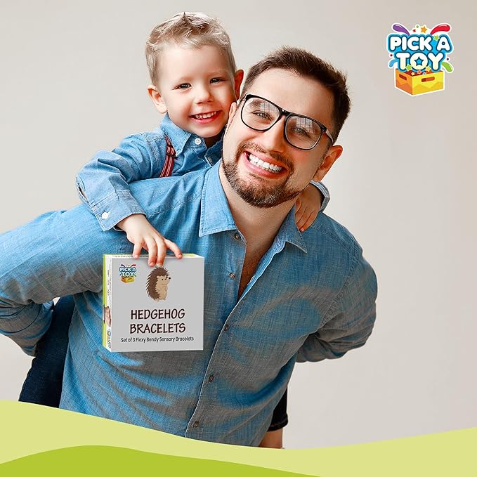 Fidget Sensory Toys Set – 3 Quiet Metal Bracelets for Men, Women, Adults, Teens, and Children 5+ – Sensory Desk Games