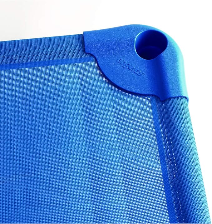 Children's Factory Value Line Unassembled Toddler Cots, Set of 4, Blue, AFB5757, Classroom, Preschool and Daycare Nap Cots, Portable and Stackable