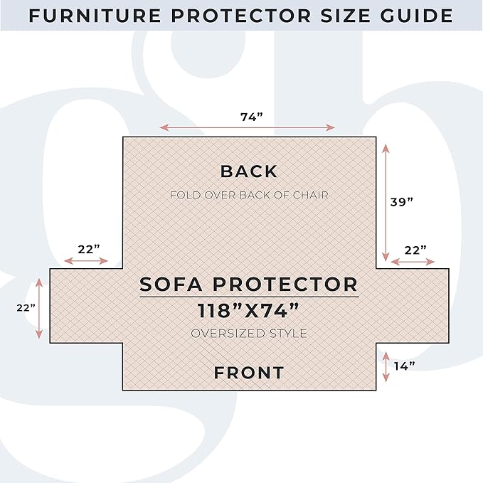 Great Bay Home Reversible Patchwork Sofa Cover - Washable Slipcover Furniture Protector with Elastic Straps - Couch Cover for Dogs, Kids, and Pets - Box-Stitched Detail (Sofa, Olive/Brown)