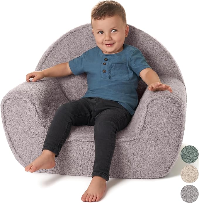 ZICOTO Comfy Kids Chair for Toddler - Portable Super Soft Chair for Gaming and Studying - Fits Nicely with Any Modern Decor