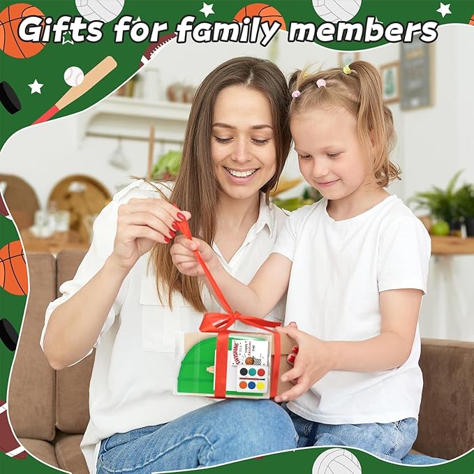 Gosodeny 24 Sets Valentines Watercolor Paint Set Painting Cards Painting Canvas Panel with Wooden Easel Watercolor Paint Painting Brush Kit Valentines Day Cards Packaging Bag Set Gifts