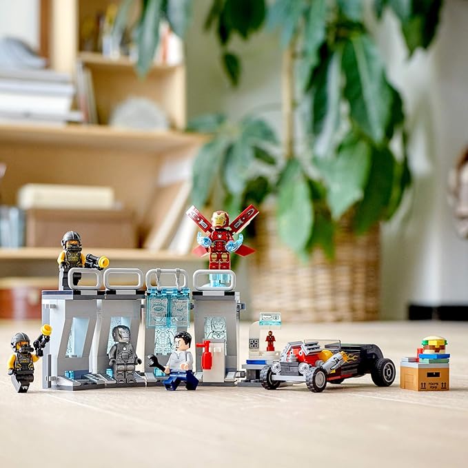 LEGO Marvel Avengers Iron Man Armory 76167 Building Kit (258 Pieces)
