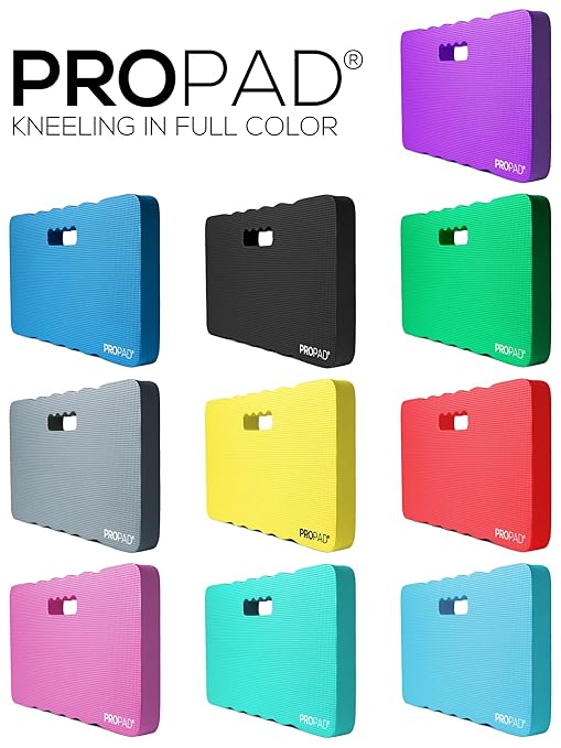 Thick Kneeling Pads, Garden Kneeler for Gardening, Bath Kneeler for Baby Bath, Kneeling Mat for Yoga, Knee Pad for Work, Extra Large (XL) 18 x 11 x 1.5 Inches, Black (Pack of 2)