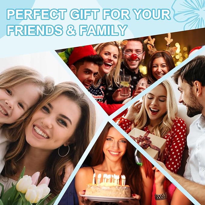 UIXIZQ Waterproof Large Floral Makeup Pouch,Nylon Travel Toiletry Storage Purse Preppy Cosmetic Bag for Women Girl,Large Capacity Makeup Organizer Zipper Pouch for Work(L Blue-Daisy)