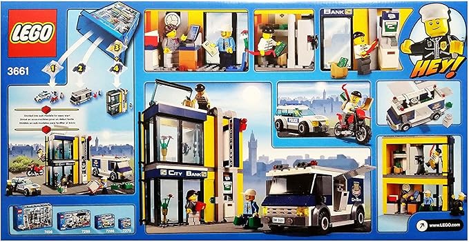 LEGO City Special Edition Set #3661 Bank Money Transfer
